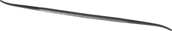 Grobet - 6" Riffler Precision Swiss Pattern File - Die Sinker's Handle - Exact Tool & Supply