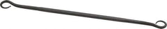 Grobet - 6" Riffler Precision Swiss Pattern File - Die Sinker's Handle - Exact Tool & Supply