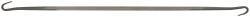 Grobet - 6" Riffler Precision Swiss Pattern File - Die Sinker's Handle - Exact Tool & Supply