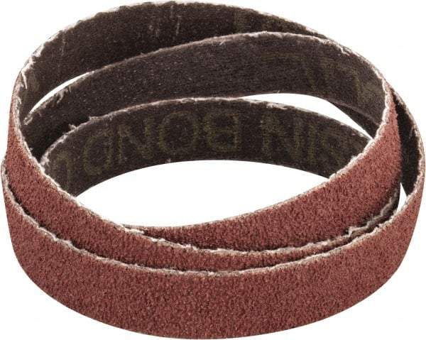 3M - 1/2" Wide x 24" OAL, 60 Grit, Ceramic Abrasive Belt - Ceramic, Medium, Coated, YN Weighted Cloth Backing, Wet/Dry, Series 963G - Exact Tool & Supply
