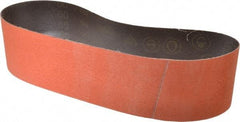 3M - 5-3/8" Wide x 11-5/8" OAL, 80 Grit, Ceramic Abrasive Belt - Ceramic, Medium, Coated, Y Weighted Cloth Backing, Wet/Dry, Series 777F - Exact Tool & Supply