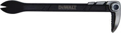 DeWALT - 10" OAL Double End Claw Bar - 1/2" Wide, Steel - Exact Tool & Supply