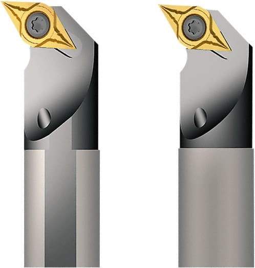 Seco - 32mm Min Bore Diam, 250mm OAL, 25mm Shank Diam, A-SDUC Indexable Boring Bar - 40mm Max Bore Depth, DC.. 11T3.. Insert, Screw Holding Method - Exact Tool & Supply