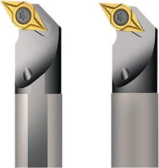 Seco - 22mm Min Bore Diam, 180mm OAL, 16mm Shank Diam, A-SDUC Indexable Boring Bar - 22mm Max Bore Depth, DC.. 0702.. Insert, Screw Holding Method - Exact Tool & Supply
