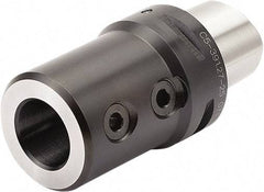 Seco - C6 Modular Connection, 63/64" Inside Hole Diam, 2.8346" Projection, Drill Adapter - 2.3622" Body Diam, Modular Connection Shank, Through Coolant - Exact Tool & Supply