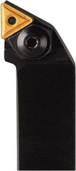 Seco - PTGN, Right Hand Cut, 90° Lead Angle, 32mm Shank Height x 32mm Shank Width, Negative Rake Indexable Turning Toolholder - 170mm OAL, TNM..2204.. Insert Compatibility, Series Pin & Wedge - Exact Tool & Supply