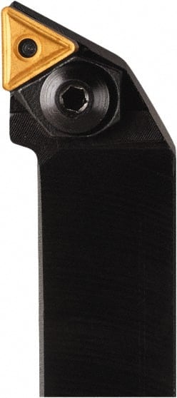 Seco - LH PTGNL -5° Negative Rake Indexable Turning Toolholder - Exact Tool & Supply