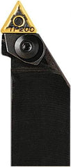 Seco - PTTN, Right Hand Cut, 60° Lead Angle, 20mm Shank Height x 20mm Shank Width, Negative Rake Indexable Turning Toolholder - 125mm OAL, TNM..1604.. Insert Compatibility, Series Pin & Wedge - Exact Tool & Supply