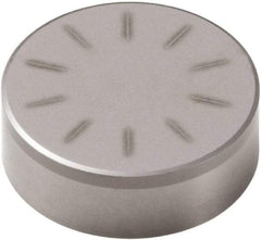 Seco - RNGN32 LF Grade CBN200 PCBN Turning Insert - Uncoated, Round, 3/8" Inscr Circle, 1/8" Thick - Exact Tool & Supply