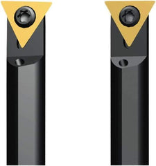 Seco - 7.2mm Min Bore Diam, 70mm OAL, 6mm Shank Diam, A-STLD Indexable Boring Bar - 10.2mm Max Bore Depth, TDAB 06T0.. Insert, Screw Holding Method - Exact Tool & Supply