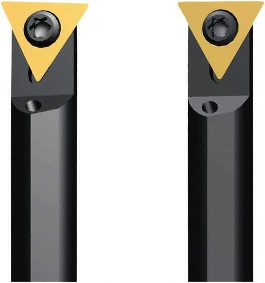 Seco - 6.8mm Min Bore Diam, 60mm OAL, 5mm Shank Diam, A-STFD Indexable Boring Bar - 9.7mm Max Bore Depth, TDAB 06T0.. Insert, Screw Holding Method - Exact Tool & Supply