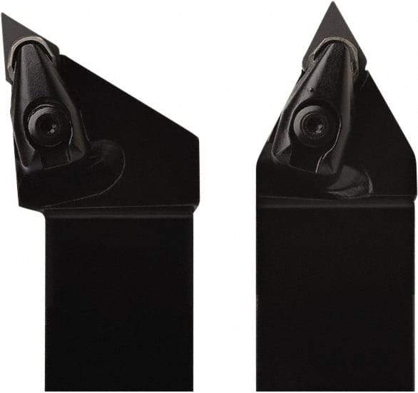 Seco - DDJN, Left Hand Cut, 93° Lead Angle, 32mm Shank Height x 25mm Shank Width, Negative Rake Indexable Turning Toolholder - 170mm OAL, DNMA 1104.. Insert Compatibility, Series Dual Clamp - Exact Tool & Supply