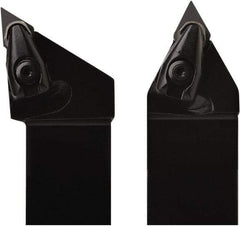 Seco - DDJN, Left Hand Cut, 93° Lead Angle, 32mm Shank Height x 25mm Shank Width, Negative Rake Indexable Turning Toolholder - 170mm OAL, DNMA 1104.. Insert Compatibility, Series Dual Clamp - Exact Tool & Supply