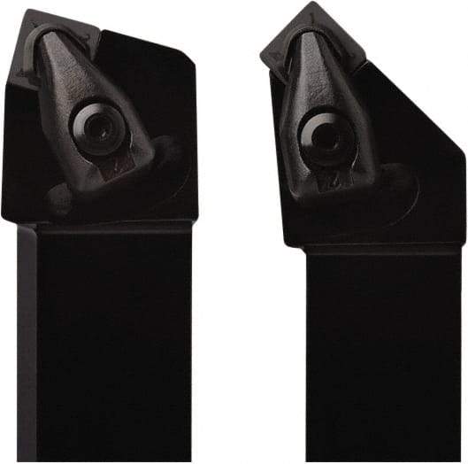Seco - DSBN, Right Hand Cut, 75° Lead Angle, 32mm Shank Height x 25mm Shank Width, Negative Rake Indexable Turning Toolholder - 170mm OAL, SNMA 1204.. Insert Compatibility, Series Dual Clamp - Exact Tool & Supply