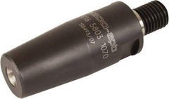 Seco - 6mm Hole Diam, Threaded Shank Shrink Fit Tool Holder & Adapter - 2.56" Projection, 0.83" Nose Diam, 0.87" Clamping Depth, 45,000 RPM, Through Coolant - Exact Tool & Supply