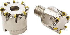 Seco - 40mm Cut Diam, 3mm Max Depth, 16mm Arbor Hole, 8 Inserts, RDH... 06T1 Insert Style, Indexable Copy Face Mill - 17,600 Max RPM, 35mm High, Through Coolant - Exact Tool & Supply