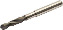 Seco - 6mm 130° Solid Carbide Jobber Drill - Diamond Finish, Right Hand Cut, Spiral Flute, Straight Shank, 82mm OAL - Exact Tool & Supply