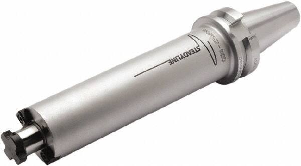 Seco - BT50 Taper Shank 22mm Pilot Diam Shell Mill Holder - 8.27" Flange to Nose End Projection, 1.89" Nose Diam, Through-Spindle & DIN Flange Coolant - Exact Tool & Supply