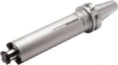 Seco - BT50 Taper Shank 27mm Pilot Diam Shell Mill Holder - 12.6" Flange to Nose End Projection, 2.36" Nose Diam, Through-Spindle & DIN Flange Coolant - Exact Tool & Supply