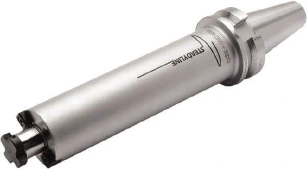 Seco - BT50 Taper Shank 27mm Pilot Diam Shell Mill Holder - 10.24" Flange to Nose End Projection, 2.36" Nose Diam, Through-Spindle & DIN Flange Coolant - Exact Tool & Supply