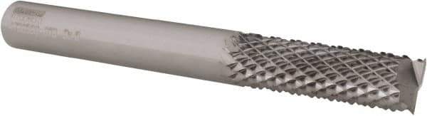 Seco - 8mm Diam, End Mill End, Solid Carbide Diamond Pattern Router Bit - Right Hand Cut, 2-61/64" OAL, Use on Composites - Exact Tool & Supply