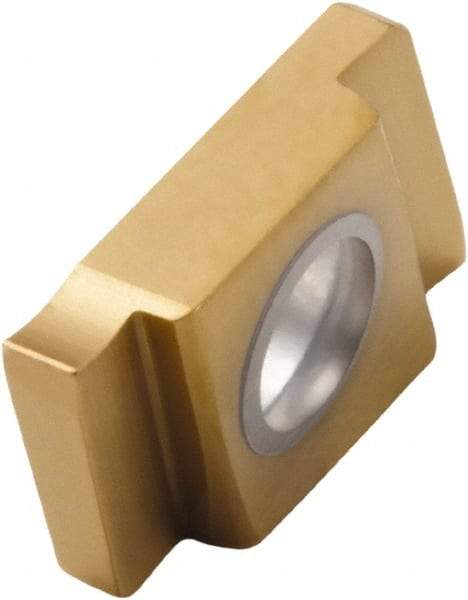 Seco - R335.1513185 E08 Grade F40M Carbide Milling Insert - TiAlN/TiN Finish, 0.073" Thick - Exact Tool & Supply