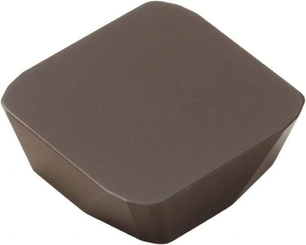 Seco - SPEN1906 MD20 Grade MP2500 Carbide Milling Insert - TiCN/Al2O3 Finish, 1/4" Thick, 3/4" Inscribed Circle - Exact Tool & Supply