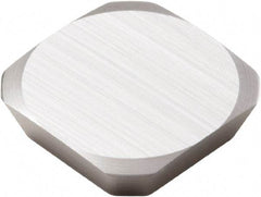 Seco - SEEX42 MD14 Grade H15 Carbide Milling Insert - Uncoated, 1/8" Thick, 1/2" Inscribed Circle - Exact Tool & Supply