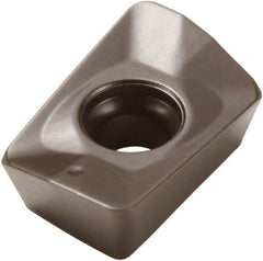 Seco - XOMX10T308 M09 Grade MS2500 Carbide Milling Insert - TiCN/Al2O3 Finish, 0.151" Thick, 0.27" Inscribed Circle - Exact Tool & Supply