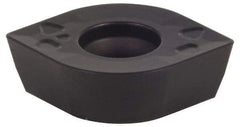 Kennametal - SDPT43 GB2 Grade KCK15 Carbide Milling Insert - TiN/TiCN/Al2O3 Finish, 3/16" Thick, 1/2" Inscribed Circle, 0.8mm Corner Radius - Exact Tool & Supply