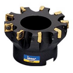 90° Arbor Mnt Face Mill-F90SPD2.00-.75 FP10; 2" Dia - Exact Tool & Supply