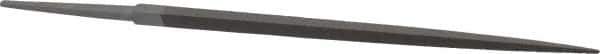 Grobet - 6" Standard Precision Swiss Pattern Square File - Double Cut, 15/64" Width Diam, With Tang - Exact Tool & Supply