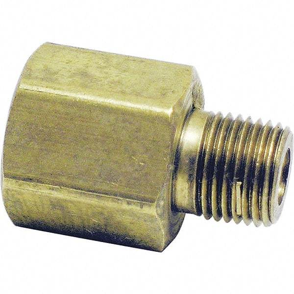 Dynabrade - Abrasive Disc Adapter - 1/4 NPT, 1/8 NPT Female, Male, 1" Long - Exact Tool & Supply