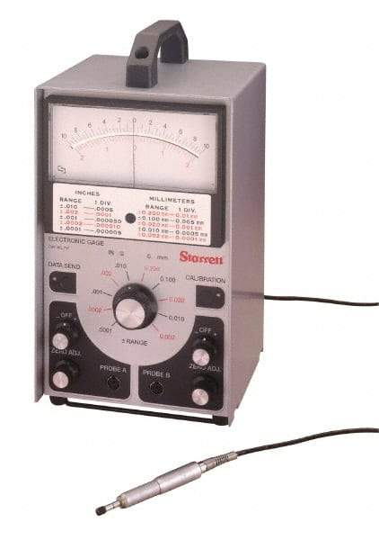 Starrett - 0.0001" to 0.01" SPC Amplifier - RS-232 Output - Exact Tool & Supply