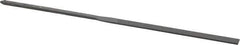 Grobet - 6-1/4" Needle Precision Swiss Pattern Equalling File - Round Handle - Exact Tool & Supply