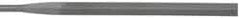 Grobet - 6-1/4" Needle Precision Swiss Pattern Slitting File - Round Handle - Exact Tool & Supply