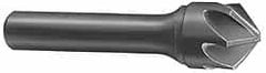 Melin Tool - 1-1/2" Head Diam, 3/4" Shank Diam, 6 Flute 60° High Speed Steel Countersink - Exact Tool & Supply