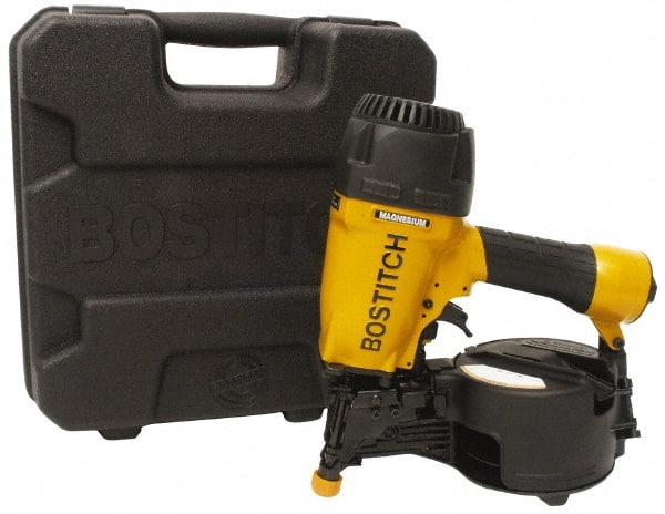Stanley Bostitch - 1-1/4 to 2-1/2" Nail Length, 2.1 to 2.3mm Nail Diam, Siding Air Nailer - Exact Tool & Supply