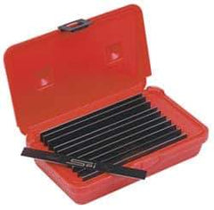SPI - 20 Piece, 6 Inch Long x 1/32 Inch Thick, Thin Parallel Set - 1-5/8 Inch High, 50 RC Hardness - Exact Tool & Supply