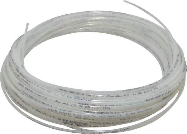 Parker - 4mm OD, 100' Long, Nylon Tube - Natural, 300 Max psi, -65 to 200°F - Exact Tool & Supply