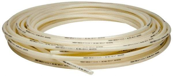 Parker - 3/8" ID x 1/2" OD, 1/16" Wall Thickness, 100' Long, Nylon Tube - Natural, 250 Max psi, -65 to 200°F - Exact Tool & Supply
