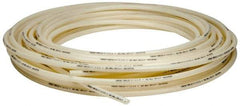 Parker - 3/8" ID x 1/2" OD, 1/16" Wall Thickness, 100' Long, Nylon Tube - Natural, 250 Max psi, -65 to 200°F - Exact Tool & Supply