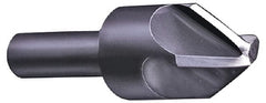 Hertel - 5/16" Head Diam, 1/4" Shank Diam, 4 Flute 120° High Speed Steel Countersink - Exact Tool & Supply
