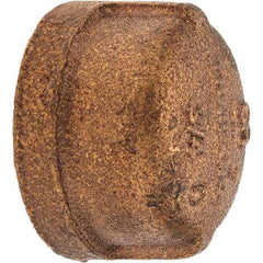 Merit Brass - Class 125, 3/4" Internal Pipe, Brass End Cap - FBSPT - Exact Tool & Supply