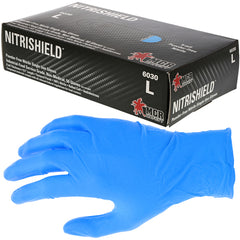 Nitrishield 6030 Powder Free Nitrile Gloves - Size XL - Exact Tool & Supply