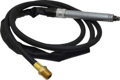 Dotco - 1/8" Collet, Straight Handle, Air Straight Die Grinder - 60,000 RPM, Rear Exhaust, 0.9 CFM, 0.1 hp, 90 psi, 1/8" Inlet - Exact Tool & Supply