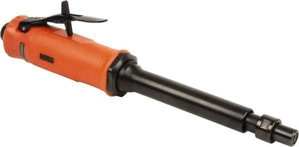 Dotco - 1/4" Collet, Straight Handle, Air Straight Die Grinder - 28,000 RPM, Rear Exhaust, 16 CFM, 0.3 hp, 90 psi, 1/4" Inlet - Exact Tool & Supply