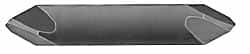 Hertel - 1/4" Head Diam, 1/4" Shank Diam, 4 Flute 100° High Speed Steel Countersink - Exact Tool & Supply