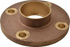 NIBCO - 3" Pipe, 7-1/2" OD, Cast Copper Companion Pipe Flange - 150 psi, C End Connection, 6" Across Bolt Hole Centers - Exact Tool & Supply