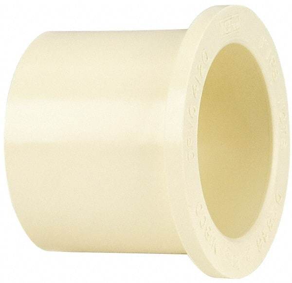 NIBCO - 2 x 2" CPVC Plastic Pipe Transition Bushing - Slip IPS x Slip CTS End Connections - Exact Tool & Supply
